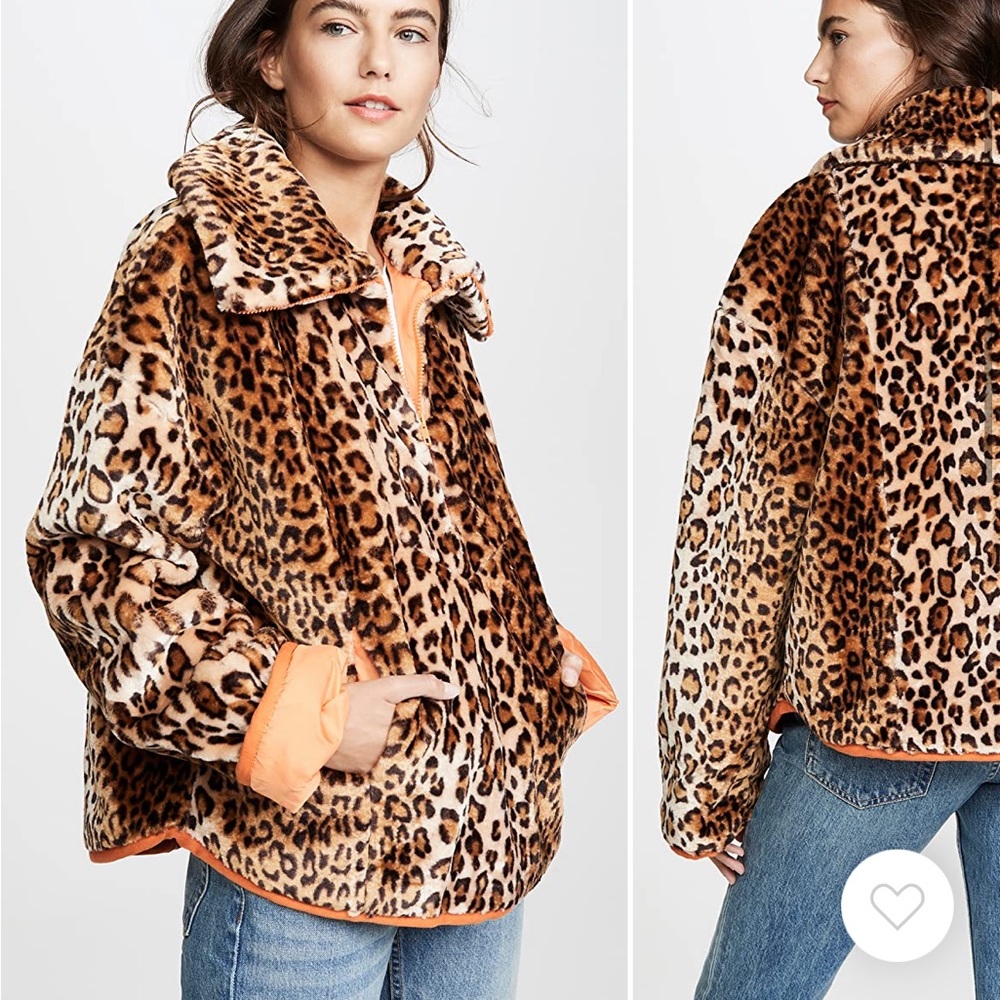 Leopard print jacket
